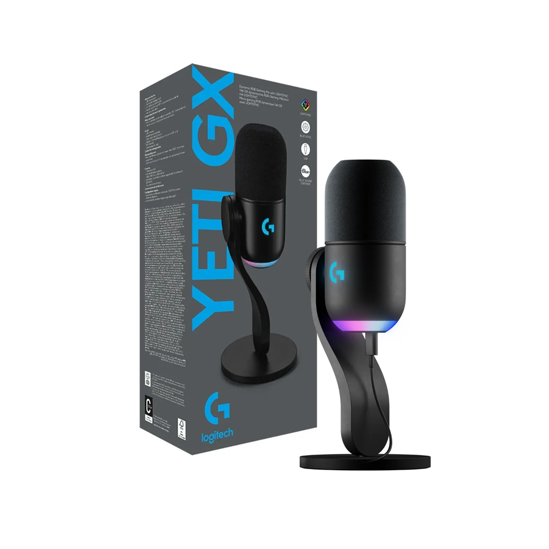 Microfono LOGITECH G YETI Gx NEGRO USB