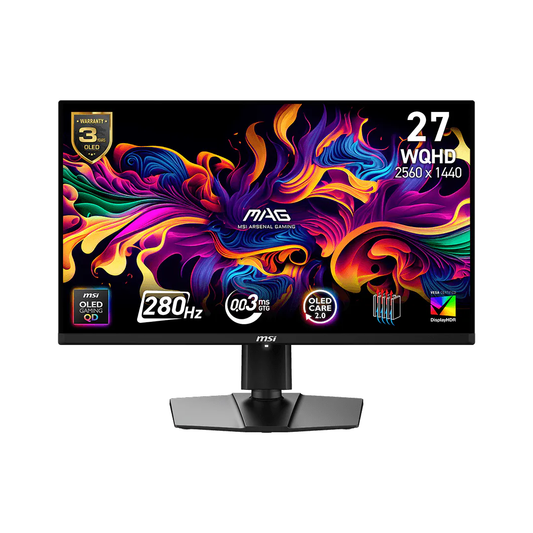 Monitor MSI MAG271AP QD OLED X28 27OLED QHD PLANO 280HZ