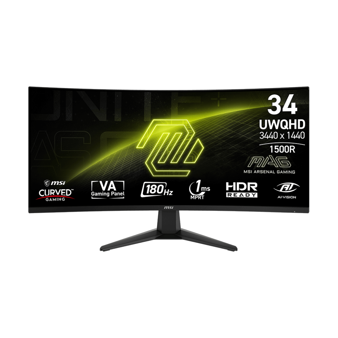Monitor MSI MAG 346CQ 34 CURVO UWQHD 180HZ