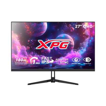 Monitor XPG RIFT 27 R27Q8 QHD IPS 180HZ 1MS NEGRO