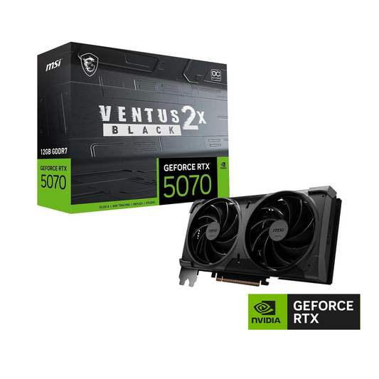 Tarjeta NVIDIA® GeForce RTX™ 5070 12 GB Ventus