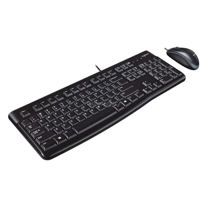 Combo Teclado y Mouse Logitech MK120 Alámbrico