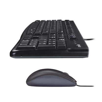 Combo Teclado y Mouse Logitech MK120 Alámbrico